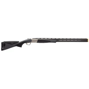 Browning Cynergy CX Composite 12 Gauge over-under shotgun with 28-inch barrel and charcoal gray adjustable comb stock