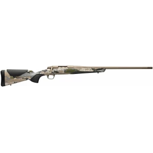 Browning X-Bolt 2 Speed 7MM PRC 24in Ovix Camo fluted barrel smoked bronze finish