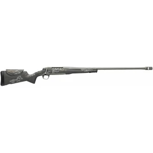 Browning X-Bolt 2 Mountain Pro 7mm PRC 24 inch rifle with carbon fiber stock and Tungsten Cerakote finish