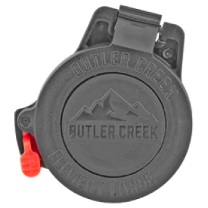 Butler Creek Element flip-open eyepiece scope cap in black