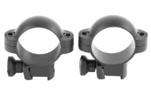 Burris Deluxe steel 1-inch medium rimfire rings matte black for 3/8" dovetail