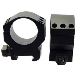 Burris XTR 30mm medium 0.5in rings, 2-piece aluminum, black matte for Picatinny/Weaver rails
