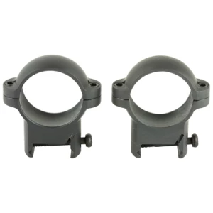 Burris Signature Zee 1-inch high matte black steel scope rings, Weaver-style pair