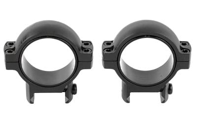 Burris Signature Zee 30mm medium matte black steel Weaver-style scope rings