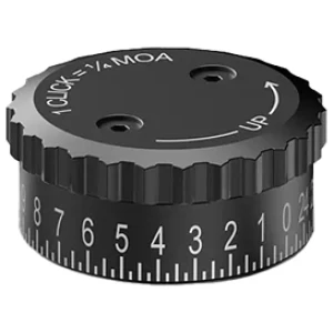 Burris Synergy Knob Advanced Exposed Windage, black matte scope windage knob