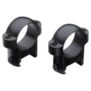 Burris Zee 30mm medium Weaver-style scope rings in matte black, solid steel