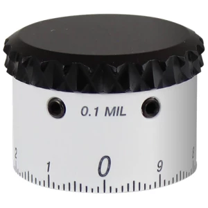 Burris XTRIII Race Dial MIL matte whiteboard-style elevation turret for XTR III riflescopes
