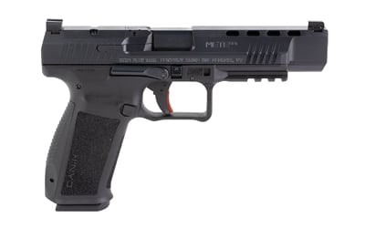 Canik METE SFx 9mm 5.2-inch black pistol with 18- and 20-round magazines
