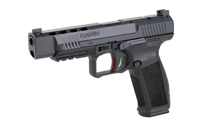 Canik METE SFx 9mm 5.2-inch black pistol with 18- and 20-round magazines