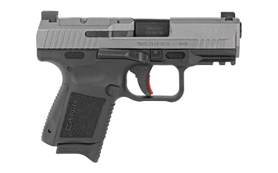 Canik TP9 Elite SC 9mm subcompact pistol with 3.60-inch match-grade barrel, Tungsten Cerakote slide