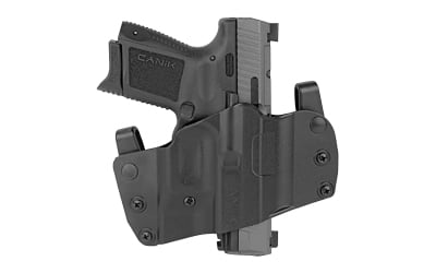 Canik TP9 Elite SC 9mm subcompact pistol with 3.60-inch match-grade barrel, Tungsten Cerakote slide