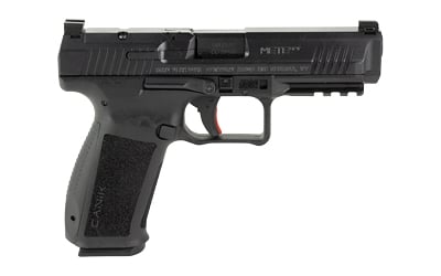 Canik METE SFT 9mm pistol in black with MeCanik MO1 red dot sight