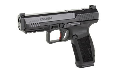 Canik METE SFT 9mm pistol in black with MeCanik MO1 red dot sight
