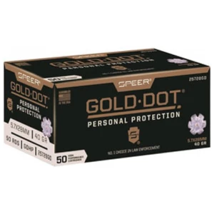Speer Gold Dot 5.7x28mm 40gr GDHP 50rd box product image