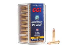 CCI Gamepoint .22 WMR 40 gr JSP 50 rd box product image