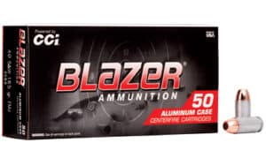 CCI Blazer .40 S&W 165 gr TMJ 50 round box