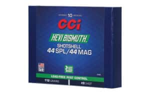 CCI Hevi-Bismuth 112gr #8 centerfire handgun shotshell 10-count box
