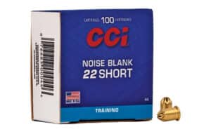 CCI 22 Short Noise Blanks 100 rounds per box