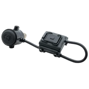Cloud Defensive REIN single momentary remote switch black, low-profile momentary activation