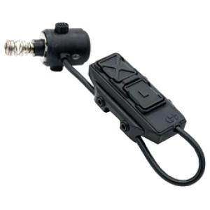Cloud Defensive REIN dual-button remote switch in black with 5.5 inch cable