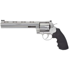 Colt Target Anaconda .44 Magnum revolver stainless Hogue rubber grips 6-round