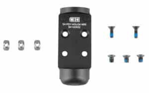 C&H Precision Prodigy to Holosun 407K/507K optic mount plate, black anodized