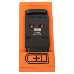 C&H Precision V4 MIL/LEO adapter plate Holosun EPS for Glock MOS, black anodized