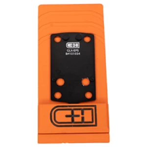 C&H Precision V4 adapter plate Holosun EPS pattern black anodized