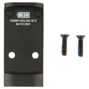 C&H PLT S&W M2.0 C.O.R.E. TO 407K optic mount, black anodized