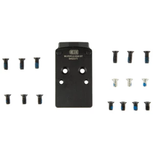 C&H Precision plate for Walther PDP 2.0 to RMR, matte black steel