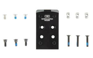 C&H Precision PLT PDP 2.0 to DPP/ELFX optic mount plate, anodized black