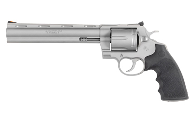 Colt Anaconda 8-inch .44 Magnum stainless revolver with Hogue grips