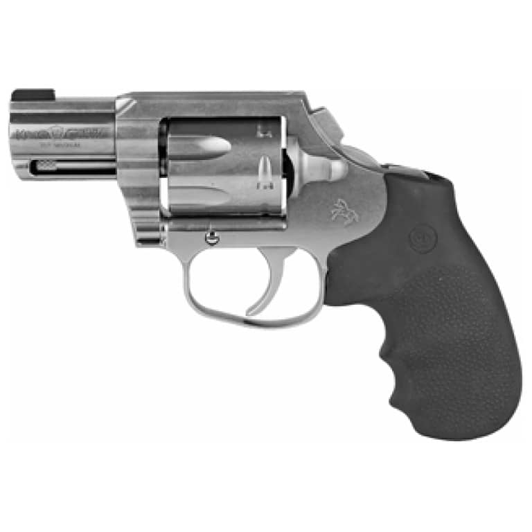 Colt King Cobra Carry .357 Magnum revolver brushed stainless with black Hogue rubber grip