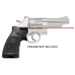 Crimson Trace LG-207 Lasergrips red laser for S&W K L N frames black polymer grip