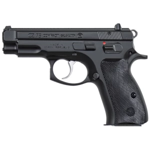 CZ-USA CZ 75 Compact 9mm black polycoat steel frame pistol with two magazines