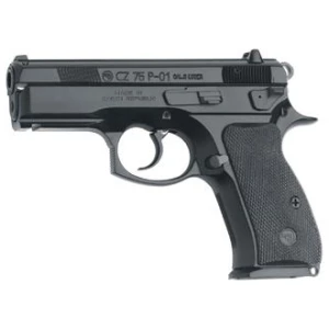 CZ P-01 9mm compact pistol in black polycoat with aluminum frame