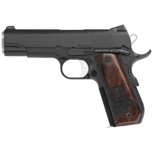Dan Wesson Guardian 1911 pistol .45 ACP 4.25 in. Duty Black with wood grips