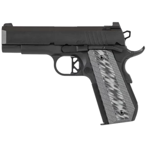 Dan Wesson ECP 1911 .45 ACP 4in bull barrel black slide aluminum frame G10 grips
