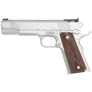 Dan Wesson Pointman Nine PM-9 9mm 5 inch brushed stainless pistol with cocobolo wood grips