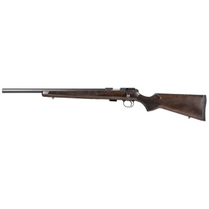 CZ 457 Varmint left-hand .22 LR rifle with Turkish walnut stock