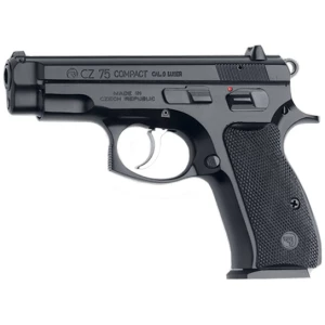CZ-USA CZ 75 Compact 9mm pistol black polycoat steel frame fixed sights