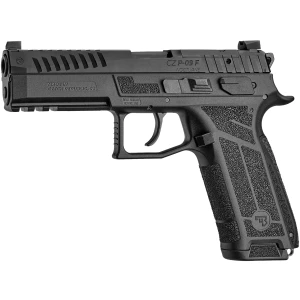 CZ-USA P-09 F Nocturne 9mm pistol, black, optic-ready, 4.53 in barrel