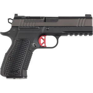 Dan Wesson DWX Compact 9mm pistol, 4-inch barrel, Black DLC slide, aluminum frame