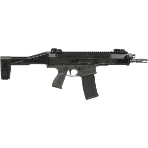 CZ Bren 2 MS 5.56 NATO 8in pistol with SB Tactical brace, black finish