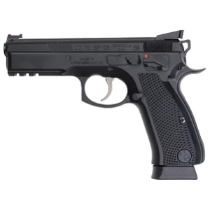 CZ-USA SP-01 Shadow Custom 9mm pistol with 4.6-inch barrel and dual-tone finish