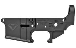 DoubleStar STAR-15 stripped lower receiver with black anodized finish