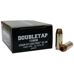 DoubleTap 10mm 155gr Lead-Free SC-HP 20rd box product image