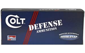 Box of Double Tap 357 Magnum 158 gr semi-jacketed hollow point ammunition, 20 rounds