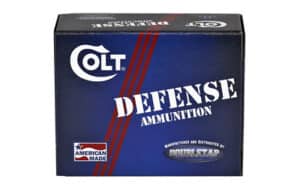 DoubleTap Colt Defense .45 ACP 230 gr JHP ammunition, 20 rounds per box