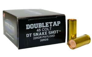 Double Tap SnakeShot .45 Long Colt #9 shot 20-round box